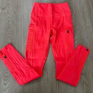 NWOT Fabletics Trinity Motion365® HW Utility Legging- Orange